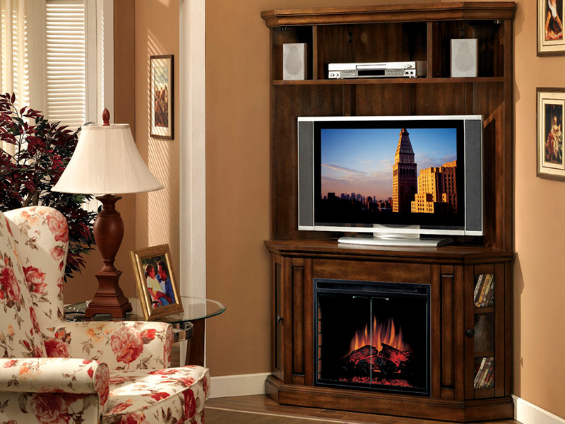 Electric fireplace tv unit on CustomFireplace. Quality